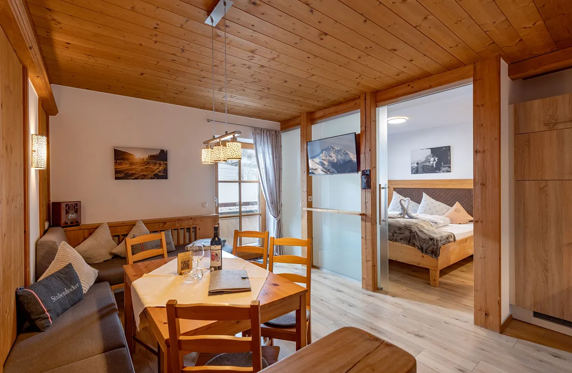 Innenansicht Ferienwohnung Chor Alpe