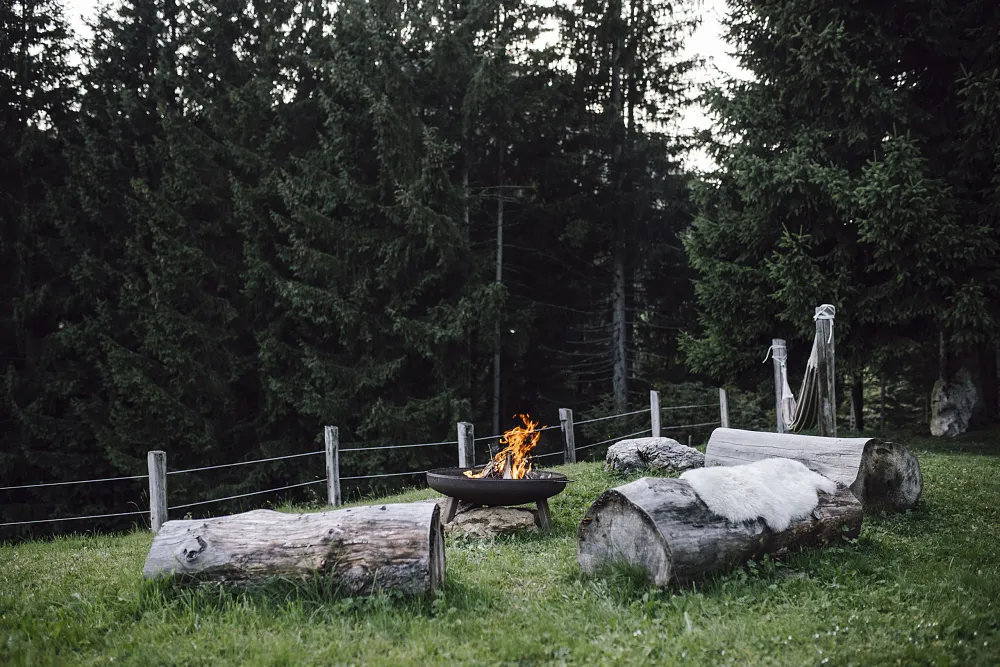 Alm Chalet Grittlmühle Außenansicht