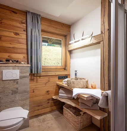 Alm Chalet Grittlmühle Innenansicht