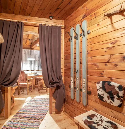 Alm Chalet Grittlmühle Innenansicht