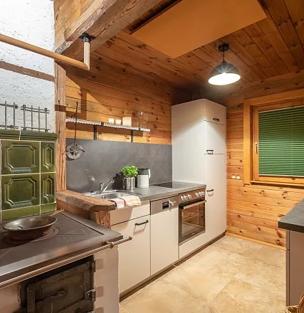 Alm Chalet Grittlmühle Innenansicht