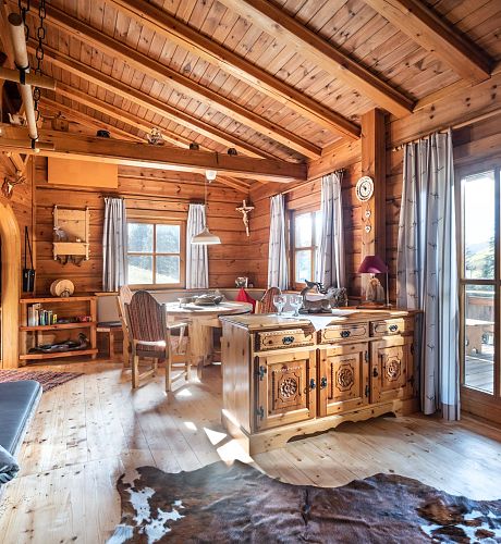 Alm Chalet Grittlmühle Innenansicht