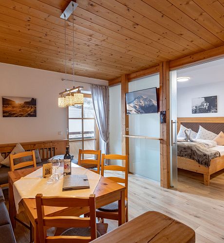 Innenansicht Ferienwohnung Chor Alpe