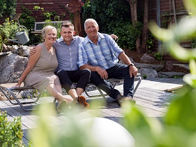 Eure Gastgeber-Familie Schermer